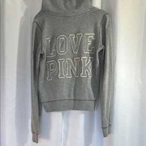 PINK Victoria's Secret Heather Gray Hoodie